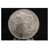 1890 Uncirculated Morgan Silver Dollar
