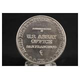 1oz .999 Silver Trade Unit Round