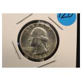 1960-P Uncirculated Washington Silver Quarter