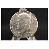 1964 Uncirculated Silver Kennedy Half Dollar
