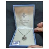 Silver Tone Necklace in Box