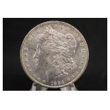 1884-O Uncirculated Morgan Silver Dollar