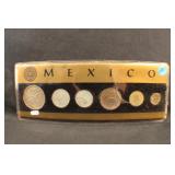 Mexico Coin Set w/Silver Peso