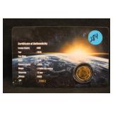 2026 .9999 Gold 50 Cent Coin