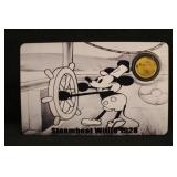 Steamboat Winnie .9999 Gold 1/1000oz Coin