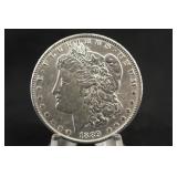 1889-P Uncirculated Morgan Silver Dollar *toned