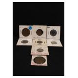 Lot of 8 Coins Eastern British Caribbean
