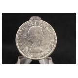 1963 Canada Silver 50 Cent Coin