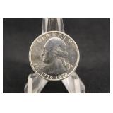 1776-1976 Bicentennial Washington Silver Quarter