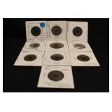 Lot of 10 Early Chinese Cash Coins *See Photos