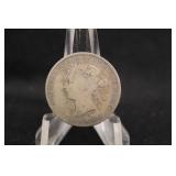 1874-H Canada .925 Silver 25 Cent Coin