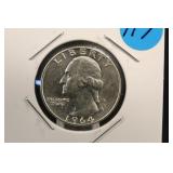 1964-P Uncirculated Washington Silver Quarter