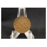 1862 Germany 1 Kreuzer Coin