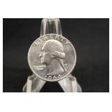 1964 Uncirculated Washington Silver Quarter
