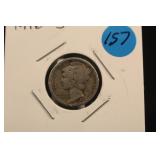 1916-S Mercury Silver Dime *First Year