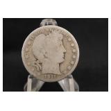 1911 Barber Silver Half Dollar
