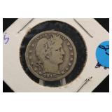 1915-S Barber Silver Quarter