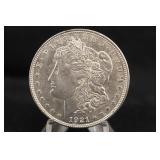 1921-P Morgan Silver Dollar