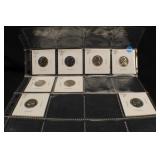 Sheet of 8 Proof Jefferson Nickels