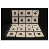 Sheet of 20 Lincoln Head Wheat Pennies