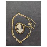 Avon Cameo Necklace/Brooch