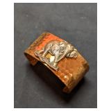 Copper Elephant Bracelet