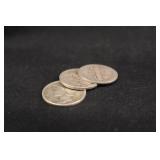 1940 P,D,S Mercury Silver Dimes
