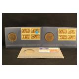 Lot of 3 American Rev. First Day Cover Medals