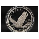 2008 Bald Eagle Silver Dollar w/COA