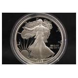 1988 1oz .999 Proof Silver Eagle w/COA