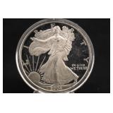 2004 Proof 1oz .999 Silver Eagle