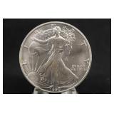 1990 1oz .999 Pure Silver Eagle