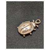 Sterling Silver Lady Bug Pendant/Charm