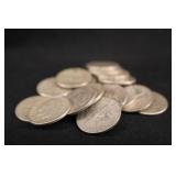 Lot of 20 Roosevelt Silver Dimes