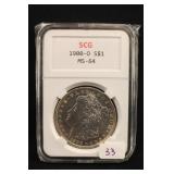 1900-O Certified Morgan Silver Dollar