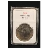 1899-O Morgan Silver Dollar