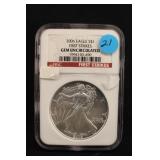 2006 First Strike 1oz .999 Silver Eagle *Gem