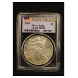 2006 First Strike MS69 1oz .999 Silver Eagle