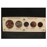 1955 Silver Proof Set in Capitol Holder