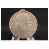 1947 Mexico Silver 1 Peso *Rainbow Toning