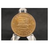 1837 Executive Experiment Hard Times Token