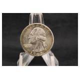 1945-S Uncirculated Washington Silver Quarter