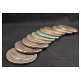 Lot of 10 Mixed Date Eisenhower Dollars