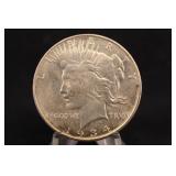 1934-D Uncirculated U.S. Silver Peace Dollar *Key