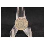1838 Seated Liberty Silver Dime *Excellent