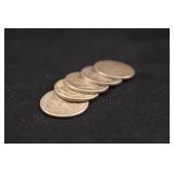 Lot of 5 Pre-64 Silver Dimes