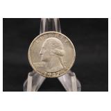 1937-S Uncirculated Washington Silver Quarter