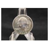 1938 Uncirculated Washington Silver Quarter