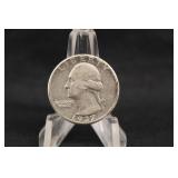 1937 Uncirculated Washington Silver Quarter