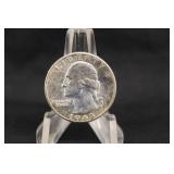 1943-D Uncirculated Washington Silver Quarter